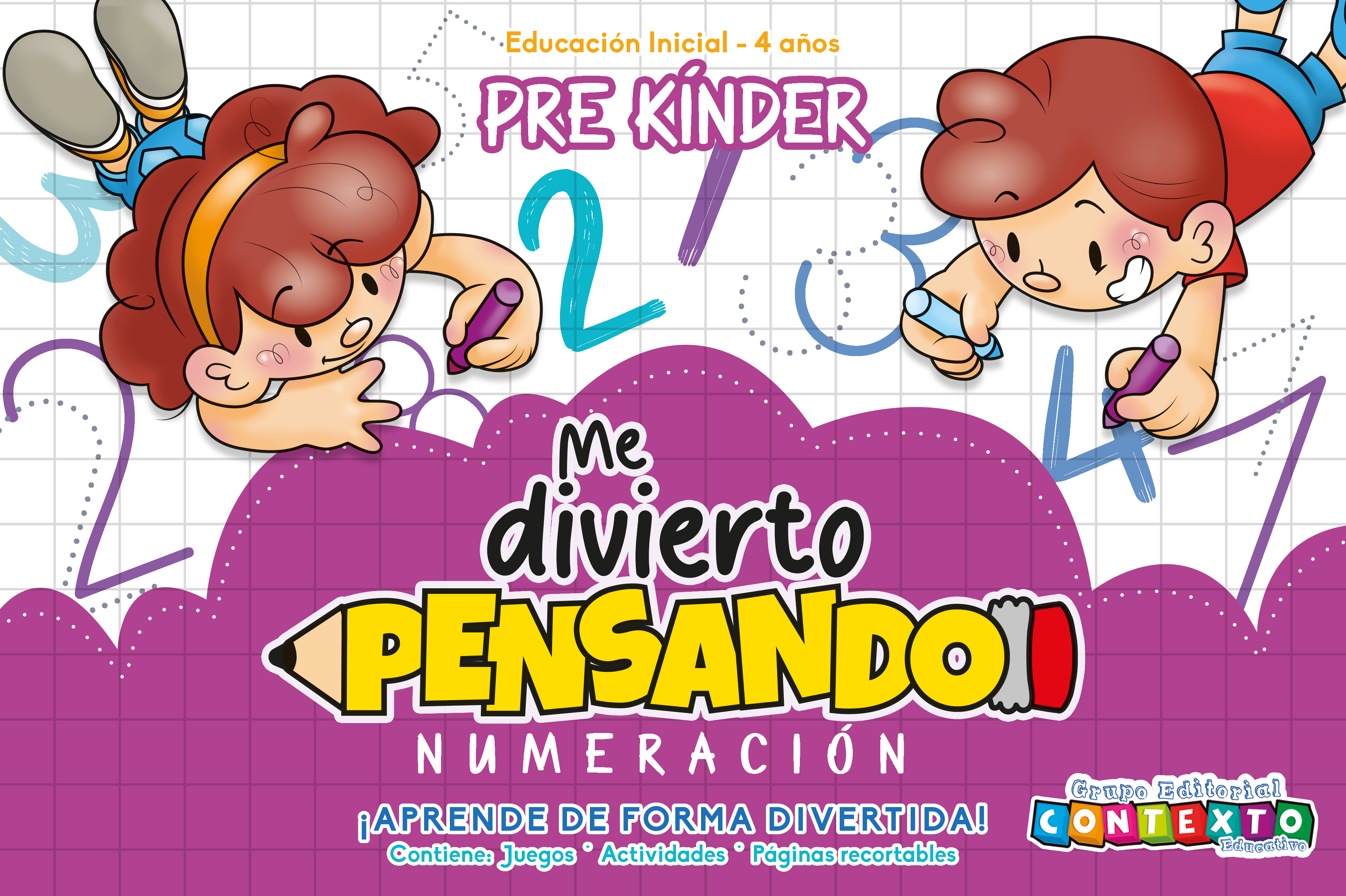 ME DIVIERTO PENSANDO NUMERACIÓN PREKINDER